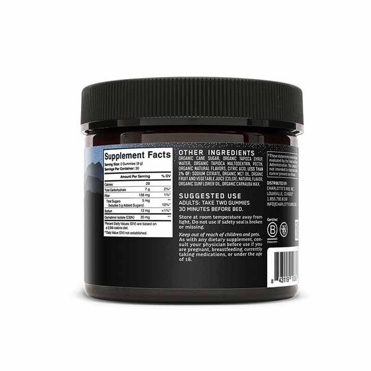 Stay Asleep Gummies 20 Mg CBN, CW
